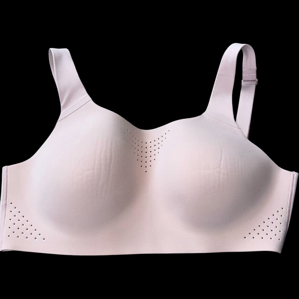 NWOT Pink VSX Featherweight™ Medium V-Neck Sports Bra Size 36d